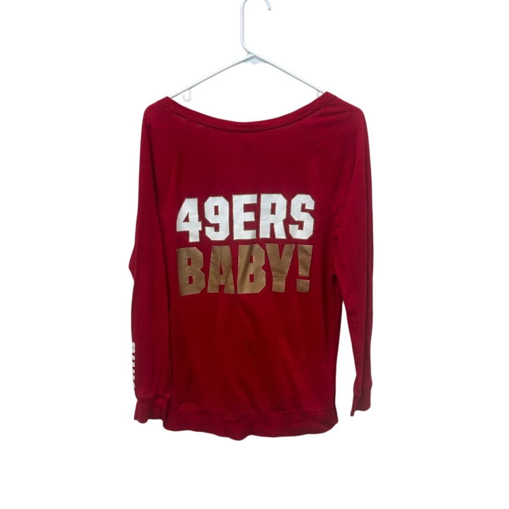 PINK Victoria’s Secret Red San Francisco 49ers Tee size XS